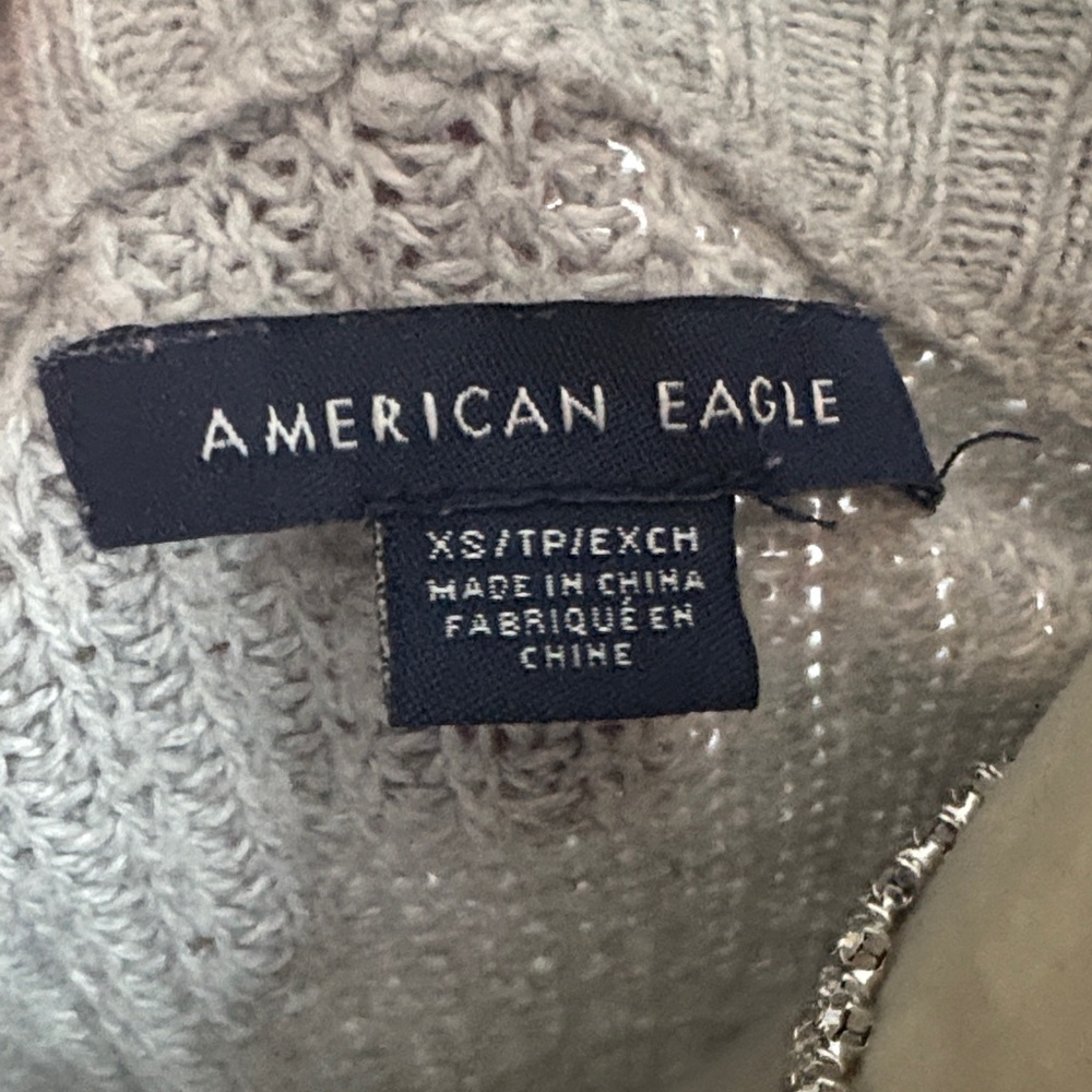 American Eagle Soft Gray Sweater - image 2